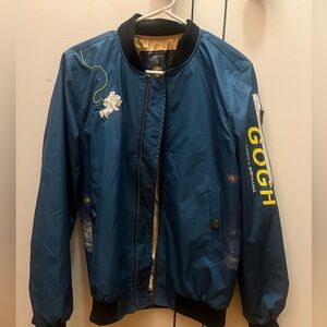 Exclusive Van Gogh X Bibisama bomber jacket